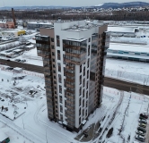 Ход строительства дома № 1 в ЖК Кедр -