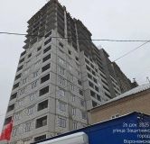 Ход строительства дома 2, секция 1,2 в ЖК Поколение -