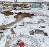 Ход строительства дома 153 (ГП-26) в Микрорайон Домашний -