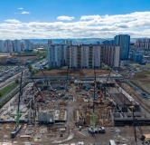 Ход строительства дома 1, 1 этап в Сити-квартал ДАО -