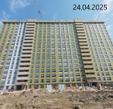 Ход строительства дома 4, 2 этап в ЖК Бульвар Оптимистов -