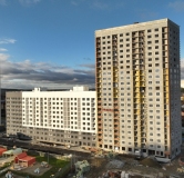 Ход строительства дома 1Г в ЖК На Тенистой -