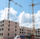 Ход строительства дома 2.4 в ЖК Кантри -