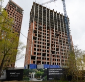 Ход строительства дома 5 в ЖК Никс Про на Лесопарковой -
