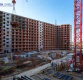 Ход строительства дома 2, секции 6, 7, 8, 9 в ЖК Parkolovo -