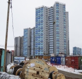 Ход строительства дома 270 в ЖК Огни залива -