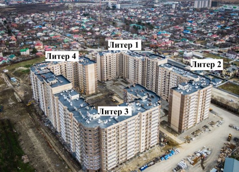 Дом Литер 1 в ЖК Красина - фото 1