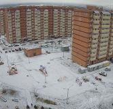 Ход строительства дома 14Б в ЖК Сосновоборск -