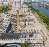 Ход строительства дома № 18 (ГП-2) в ЖК Европейский берег -