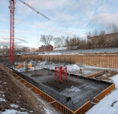 Ход строительства дома 2 в ЖК Страна. Тополёвая -