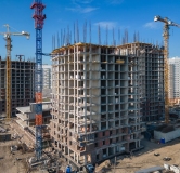 Ход строительства дома № 3 в ЖК АйвазоSKY -