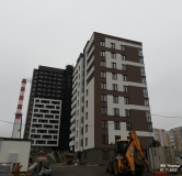 Ход строительства дома № 1 в ЖК Корица -