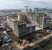 Ход строительства дома Литер 2, квартал 1.3 в ЖК Первое место -