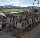 Ход строительства дома Литер 2, квартал 1.2 в ЖК Хозяин морей -