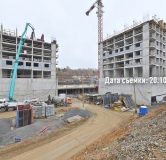 Ход строительства дома 2 в ЖК ОК: Премиум -
