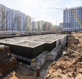 Ход строительства дома 15.2 в ЖК Яблоневые сады -
