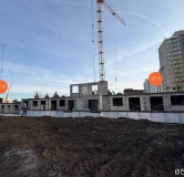 Ход строительства дома 27 в ЖК Авиатоr -