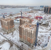 Ход строительства дома 28.2 в ЖК Новый Портовый -