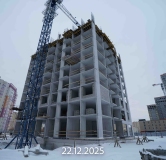 Ход строительства дома 10 в ЖК Прео-8 -