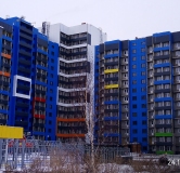 Ход строительства дома 73 в ЖК Радужные дворы -