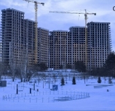 Ход строительства дома № 21 в ЖК Парус -