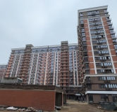 Ход строительства дома Литер 43 в ЖК Самолет -