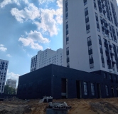 Ход строительства дома 3 в ЖК Лугометрия -
