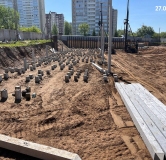 Ход строительства дома 1 в ЖК Орсо Дом на Куфонина -