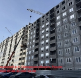 Ход строительства дома № 36 в ЖК По пр. Московский -