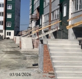 Ход строительства дома 3.2 в ЖК По ул. 65 Лет Победы -