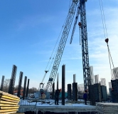 Ход строительства дома 43, 1 этап в ЖК По ул. Пойменная -