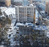 Ход строительства дома 13 в ЖК Квартал на Российской -