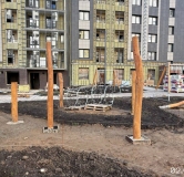 Ход строительства дома 25 в ЖК Авиатоr -