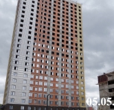 Ход строительства дома 6, корпус 1 в ЖК Отражение -