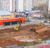 Ход строительства дома 1 в ЖК Ультра -