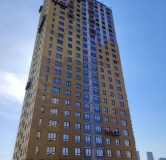 Ход строительства дома № 1441 (ГП-1) в ЖК Мятный -