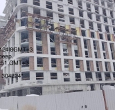 Ход строительства дома 2 в ЖК Фермаполис -