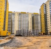 Ход строительства дома 4, 3 этап в ЖК Медовый -