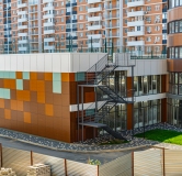 Ход строительства дома Литер 1 в ЖК Россинский парк -
