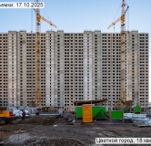Ход строительства дома 132, корпус 220.1 в ЖК Цветной Город -