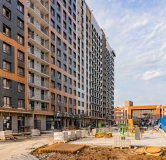 Ход строительства дома № 11Б в ЖК Frame (Зорге, 11) (Фрейм) -