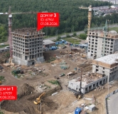 Ход строительства дома 3 в ЖК Союз Приорити МАХ -