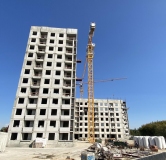 Ход строительства дома 1 в ЖК Статный -
