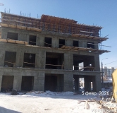 Ход строительства дома секция 12 в ЖК Якоби-парк -