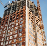 Ход строительства дома литер 25 в ЖК Ривер -