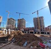 Ход строительства дома 1.1 в ЖК Наследие -