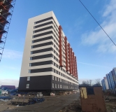 Ход строительства дома № 2 в ЖК Сормовский Дуэт -