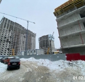 Ход строительства дома № 2 в ЖК Дом у Космопорта-2 -