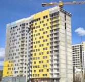 Ход строительства дома 1 в ЖК Гранд Успенский -