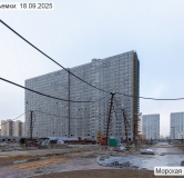 Ход строительства дома Корпус 1.2 в ЖК Морская Миля -